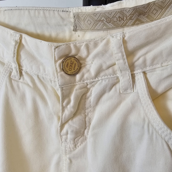 Zinco Cream Flare Pants - Size 26 US - Picture 3 of 12